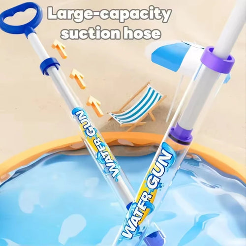 Fireworks Water Blaster - Trekactie Waterspuit Met Doorzichtig Cilinder Voor Zomerse Spelplezier Buiten