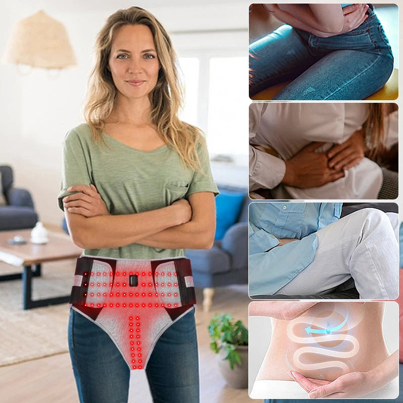 Rood Licht 660nm 850nm Warmte Massage Wrap Voor Buik En Benen