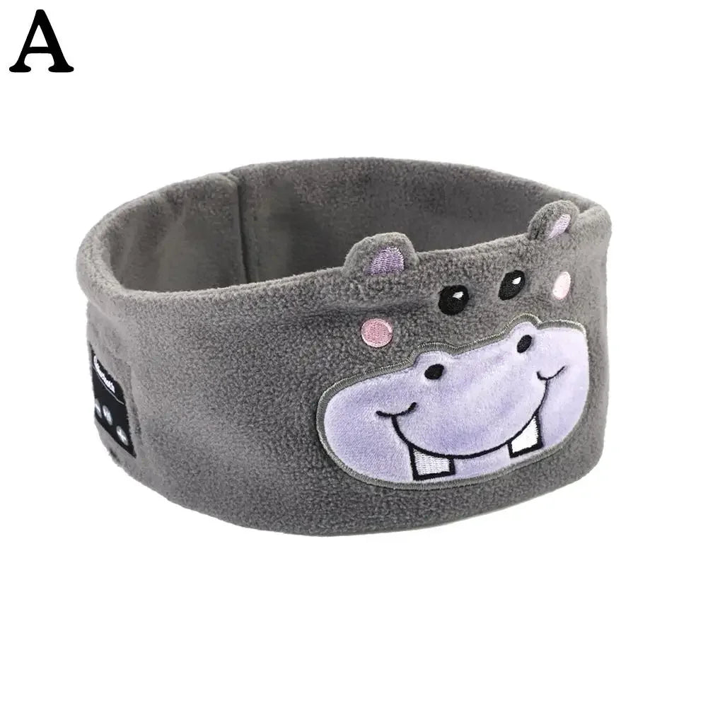 ZenKids Bluetooth Muziek Hoofdband Voor Kinderen - Zacht Comfort Voor Reizen Met Bluetooth 5.0 Luidsprekers
