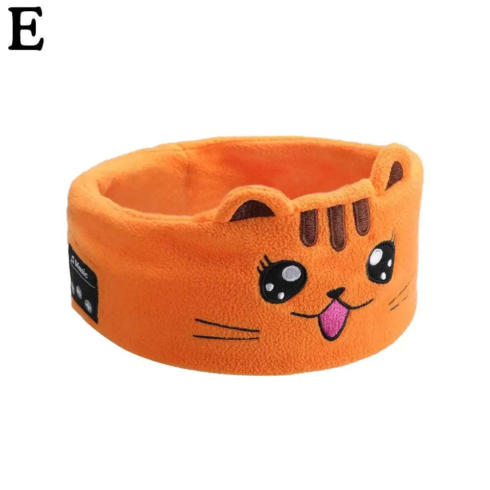 ZenKids Bluetooth Muziek Hoofdband Voor Kinderen - Zacht Comfort Voor Reizen Met Bluetooth 5.0 Luidsprekers