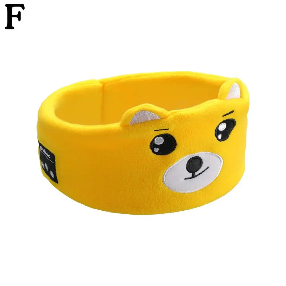ZenKids Bluetooth Muziek Hoofdband Voor Kinderen - Zacht Comfort Voor Reizen Met Bluetooth 5.0 Luidsprekers